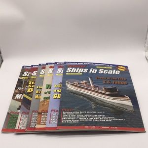 2011 Seaways’ Ships in Scale Magazines 6 Issues